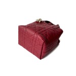 Christian Dior Dior Toujours Quilted Lambskin Tote Bag